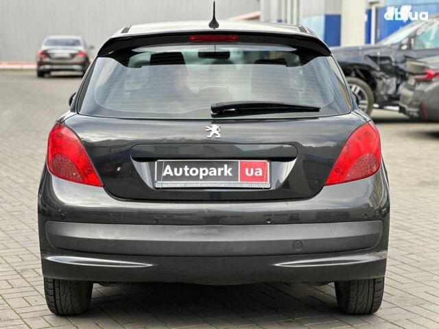 Чорний Пежо 207, об'ємом двигуна 1.4 л та пробігом 143 тис. км за 3490 $, фото 6 на Automoto.ua