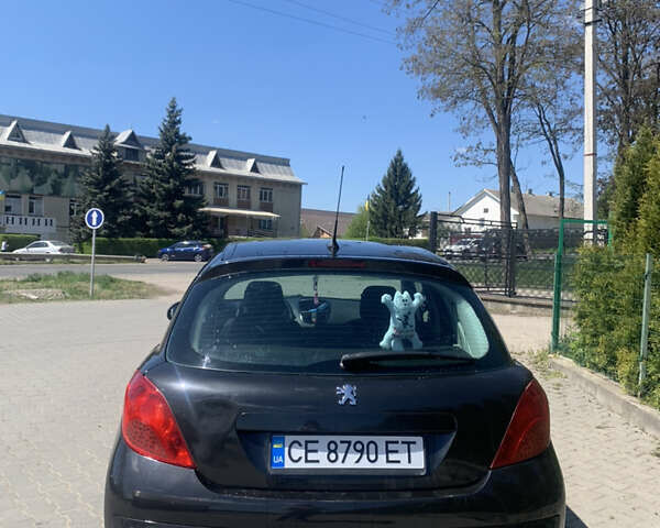 Черный Пежо 207, объемом двигателя 1.36 л и пробегом 263 тыс. км за 3500 $, фото 2 на Automoto.ua