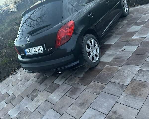 Черный Пежо 207, объемом двигателя 1.6 л и пробегом 312 тыс. км за 5000 $, фото 14 на Automoto.ua