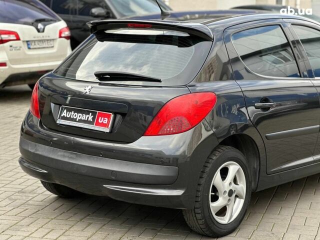 Чорний Пежо 207, об'ємом двигуна 1.4 л та пробігом 143 тис. км за 3490 $, фото 9 на Automoto.ua
