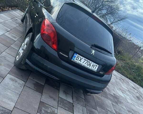 Черный Пежо 207, объемом двигателя 1.6 л и пробегом 312 тыс. км за 5000 $, фото 15 на Automoto.ua