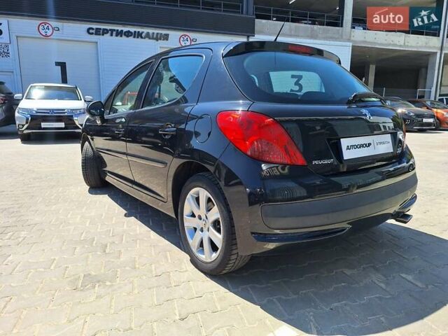 Черный Пежо 207, объемом двигателя 1.6 л и пробегом 149 тыс. км за 3300 $, фото 3 на Automoto.ua