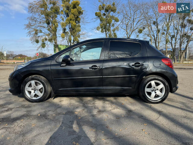 Чорний Пежо 207, об'ємом двигуна 1.4 л та пробігом 275 тис. км за 5500 $, фото 6 на Automoto.ua
