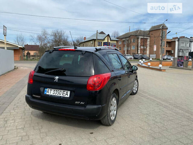 Чорний Пежо 207, об'ємом двигуна 1.6 л та пробігом 180 тис. км за 4800 $, фото 2 на Automoto.ua