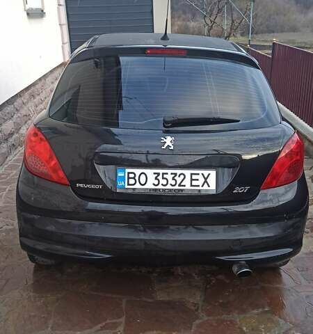 Черный Пежо 207, объемом двигателя 1.6 л и пробегом 280 тыс. км за 4850 $, фото 4 на Automoto.ua