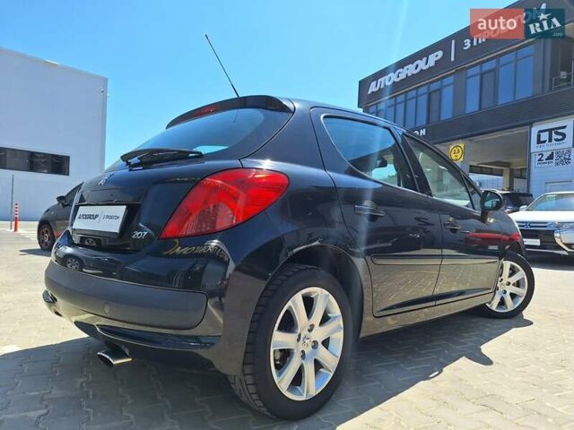 Черный Пежо 207, объемом двигателя 1.6 л и пробегом 149 тыс. км за 3300 $, фото 5 на Automoto.ua