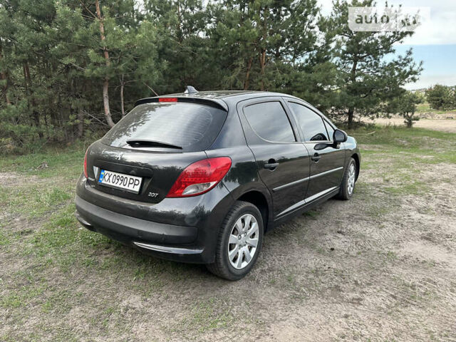 Чорний Пежо 207, об'ємом двигуна 1.36 л та пробігом 79 тис. км за 5200 $, фото 6 на Automoto.ua