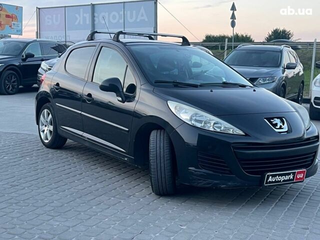 Чорний Пежо 207, об'ємом двигуна 1.4 л та пробігом 145 тис. км за 6090 $, фото 11 на Automoto.ua