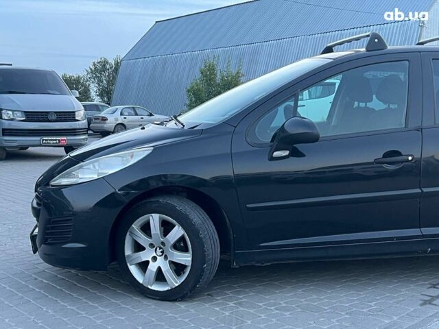 Чорний Пежо 207, об'ємом двигуна 1.4 л та пробігом 145 тис. км за 6090 $, фото 2 на Automoto.ua