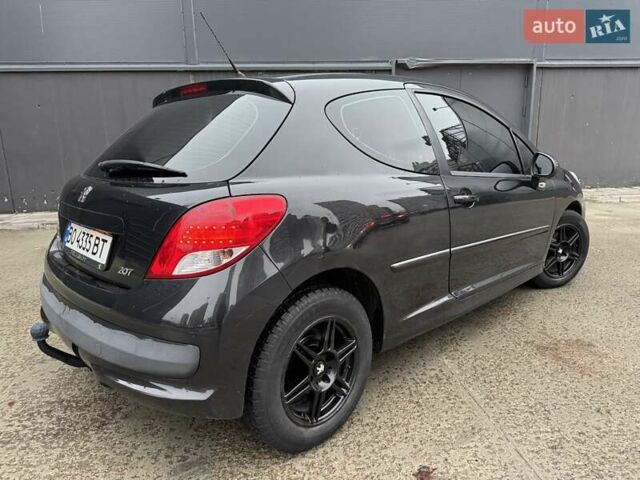 Черный Пежо 207, объемом двигателя 1.56 л и пробегом 280 тыс. км за 3950 $, фото 7 на Automoto.ua