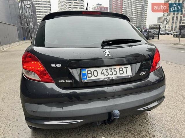 Черный Пежо 207, объемом двигателя 1.56 л и пробегом 280 тыс. км за 3950 $, фото 27 на Automoto.ua