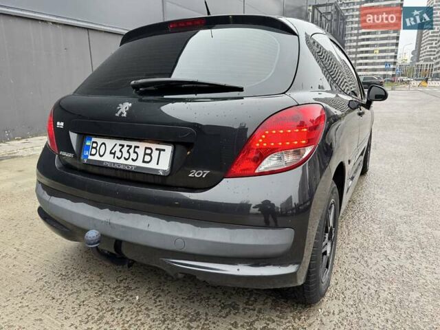 Черный Пежо 207, объемом двигателя 1.56 л и пробегом 280 тыс. км за 3950 $, фото 26 на Automoto.ua