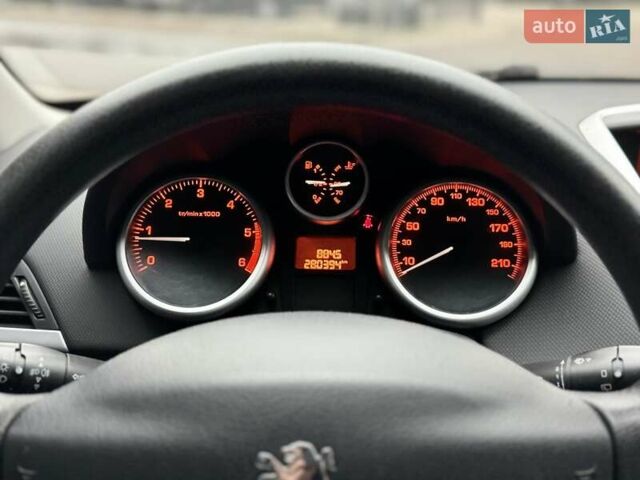 Черный Пежо 207, объемом двигателя 1.56 л и пробегом 280 тыс. км за 3950 $, фото 17 на Automoto.ua