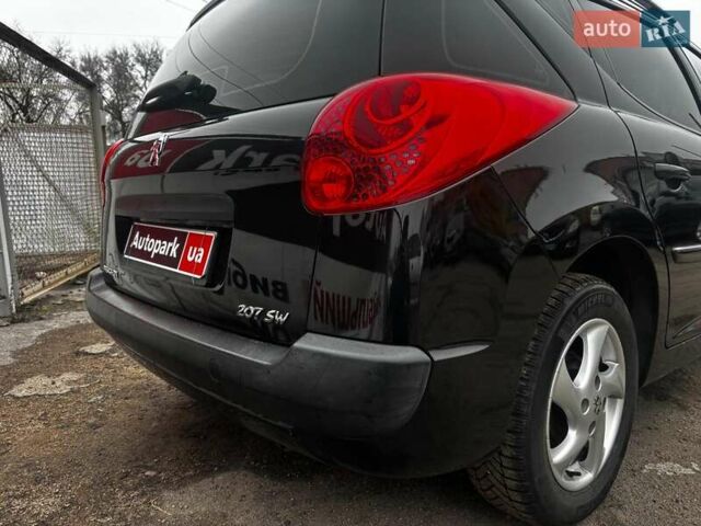 Черный Пежо 207, объемом двигателя 1.4 л и пробегом 180 тыс. км за 4990 $, фото 11 на Automoto.ua
