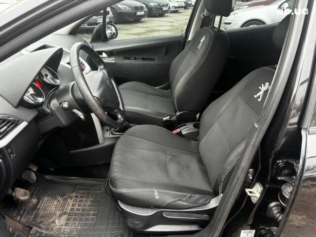 Черный Пежо 207, объемом двигателя 1.4 л и пробегом 180 тыс. км за 4990 $, фото 13 на Automoto.ua