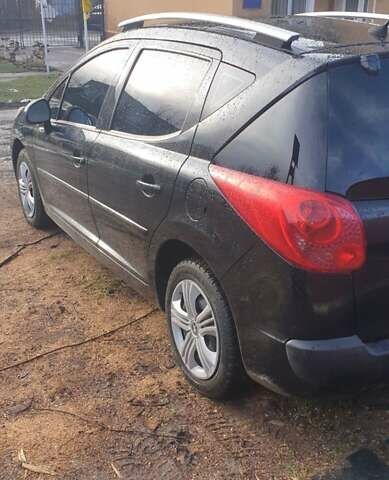 Чорний Пежо 207, об'ємом двигуна 1.6 л та пробігом 303 тис. км за 3400 $, фото 3 на Automoto.ua