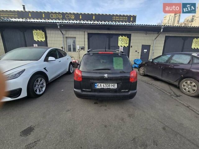 Чорний Пежо 207, об'ємом двигуна 1.6 л та пробігом 331 тис. км за 4500 $, фото 4 на Automoto.ua