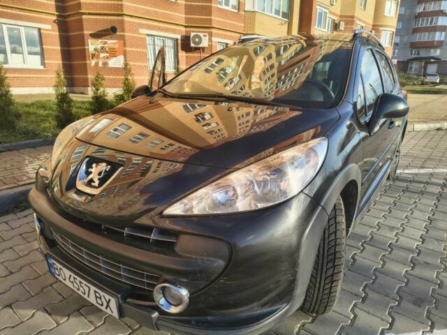 Черный Пежо 207, объемом двигателя 1.6 л и пробегом 220 тыс. км за 4000 $, фото 3 на Automoto.ua