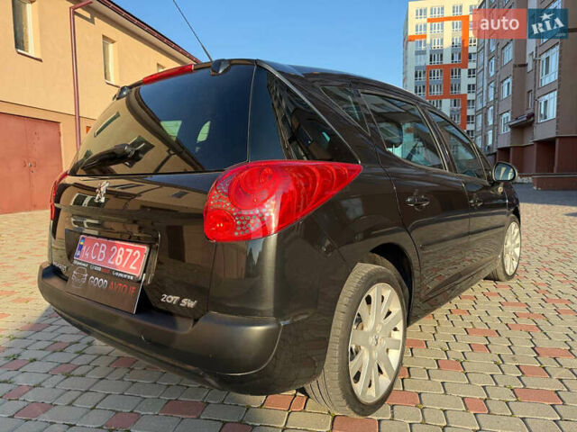 Черный Пежо 207, объемом двигателя 1.6 л и пробегом 198 тыс. км за 5450 $, фото 4 на Automoto.ua