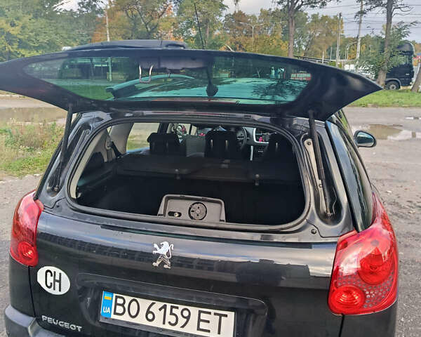 Чорний Пежо 207, об'ємом двигуна 1.6 л та пробігом 165 тис. км за 5150 $, фото 20 на Automoto.ua
