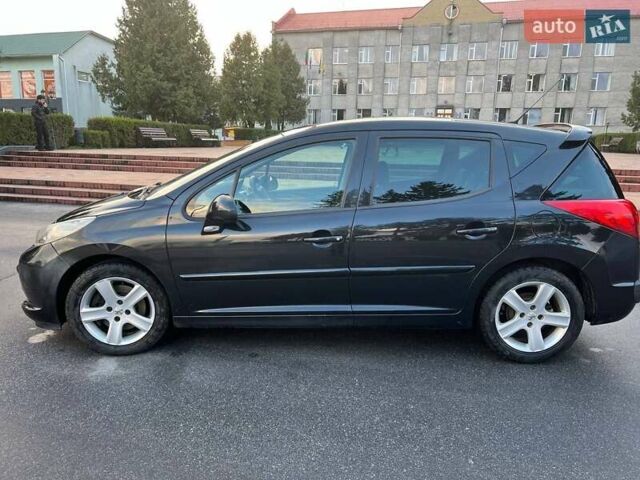 Черный Пежо 207, объемом двигателя 1.6 л и пробегом 205 тыс. км за 4250 $, фото 14 на Automoto.ua