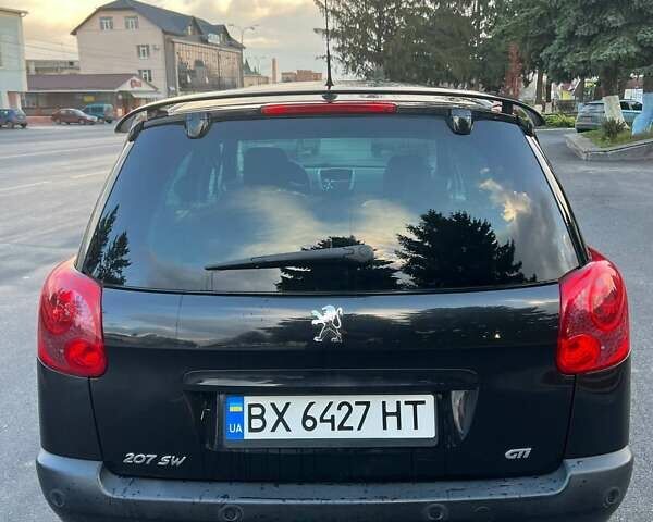 Черный Пежо 207, объемом двигателя 1.6 л и пробегом 205 тыс. км за 4250 $, фото 17 на Automoto.ua