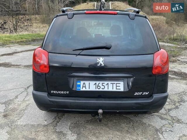 Чорний Пежо 207, об'ємом двигуна 1.6 л та пробігом 313 тис. км за 3600 $, фото 4 на Automoto.ua