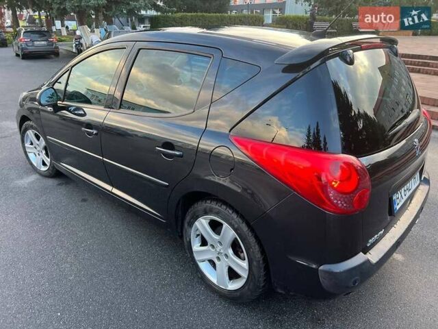 Черный Пежо 207, объемом двигателя 1.6 л и пробегом 205 тыс. км за 4250 $, фото 5 на Automoto.ua