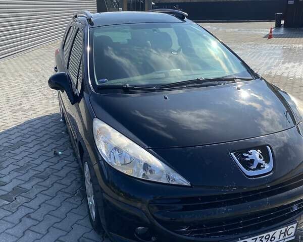 Чорний Пежо 207, об'ємом двигуна 1.4 л та пробігом 216 тис. км за 4200 $, фото 1 на Automoto.ua
