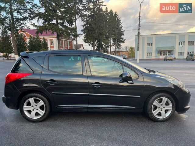 Черный Пежо 207, объемом двигателя 1.6 л и пробегом 205 тыс. км за 4250 $, фото 11 на Automoto.ua