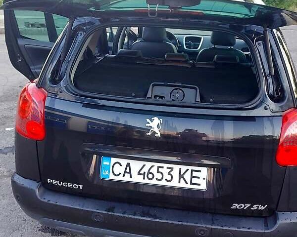 Черный Пежо 207, объемом двигателя 1.6 л и пробегом 161 тыс. км за 5300 $, фото 8 на Automoto.ua
