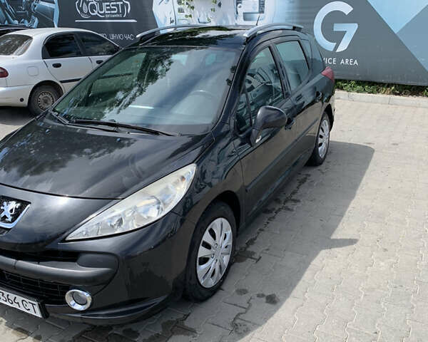 Чорний Пежо 207, об'ємом двигуна 1.6 л та пробігом 185 тис. км за 5300 $, фото 3 на Automoto.ua