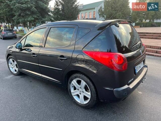 Черный Пежо 207, объемом двигателя 1.6 л и пробегом 205 тыс. км за 4250 $, фото 4 на Automoto.ua