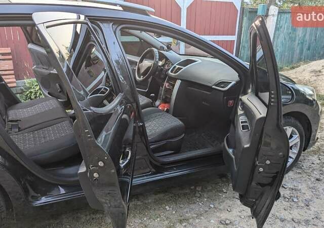 Черный Пежо 207, объемом двигателя 1.56 л и пробегом 263 тыс. км за 4700 $, фото 24 на Automoto.ua