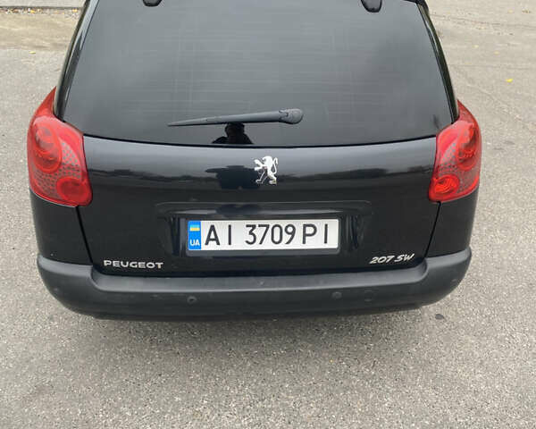 Пежо 207 2008 у Белой Церкве на Automoto.ua Чорний Пежо 207, об'ємом двигуна 1.6 л та пробігом 210 тис. км за 5000 $, фото 9 на Automoto.ua