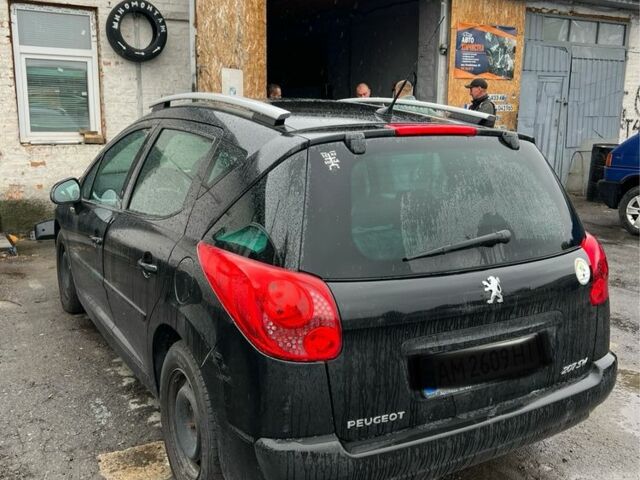 Черный Пежо 207, объемом двигателя 1.6 л и пробегом 230 тыс. км за 3820 $, фото 1 на Automoto.ua