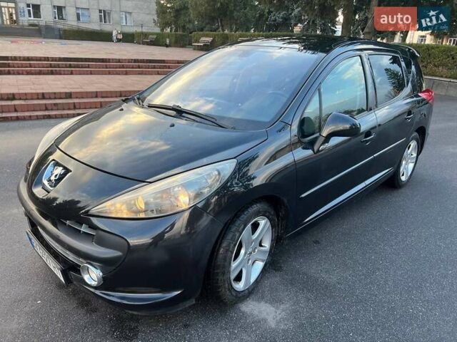 Черный Пежо 207, объемом двигателя 1.6 л и пробегом 205 тыс. км за 4250 $, фото 8 на Automoto.ua