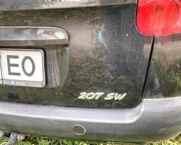 Черный Пежо 207, объемом двигателя 1.4 л и пробегом 196 тыс. км за 5000 $, фото 9 на Automoto.ua