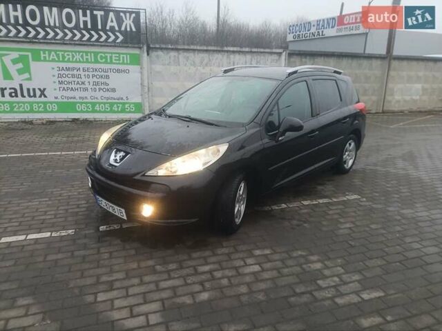Чорний Пежо 207, об'ємом двигуна 1.4 л та пробігом 218 тис. км за 3600 $, фото 8 на Automoto.ua