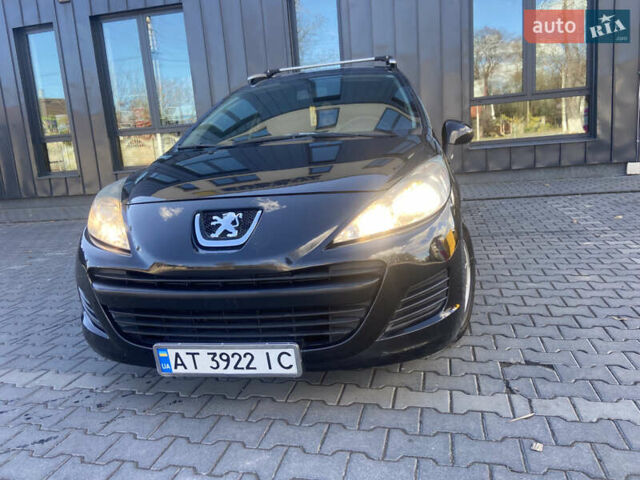 Черный Пежо 207, объемом двигателя 1.56 л и пробегом 202 тыс. км за 4799 $, фото 1 на Automoto.ua
