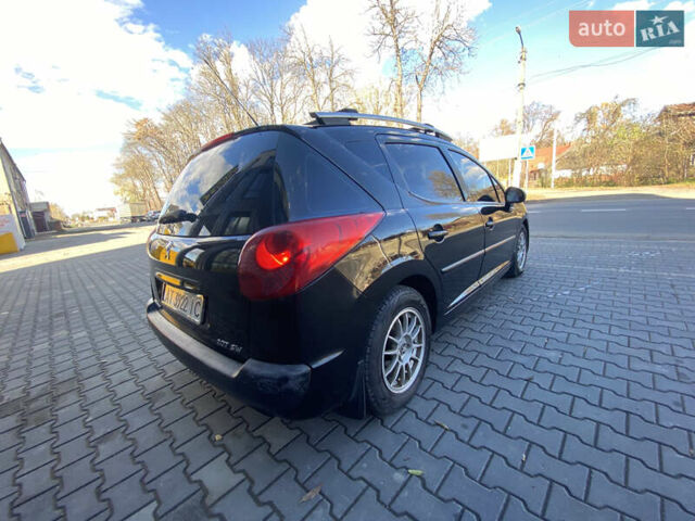 Черный Пежо 207, объемом двигателя 1.56 л и пробегом 202 тыс. км за 4799 $, фото 10 на Automoto.ua