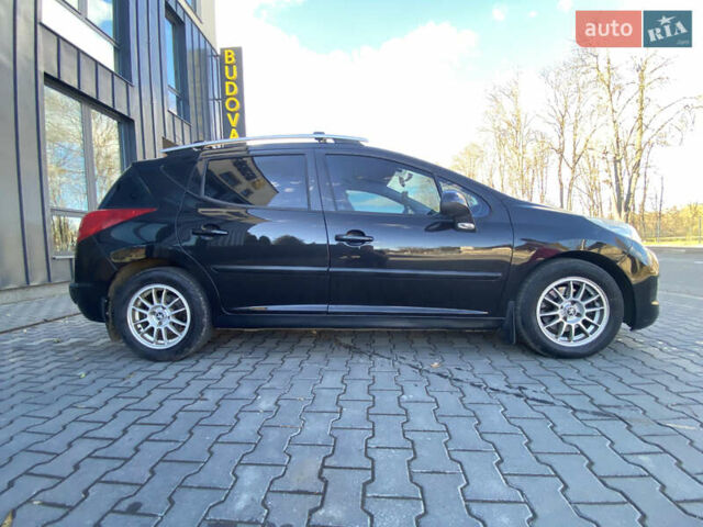 Черный Пежо 207, объемом двигателя 1.56 л и пробегом 202 тыс. км за 4799 $, фото 8 на Automoto.ua