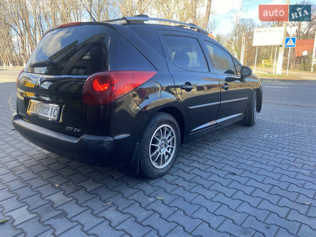Черный Пежо 207, объемом двигателя 1.56 л и пробегом 202 тыс. км за 4799 $, фото 4 на Automoto.ua