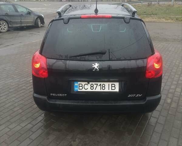 Чорний Пежо 207, об'ємом двигуна 1.4 л та пробігом 218 тис. км за 3600 $, фото 6 на Automoto.ua