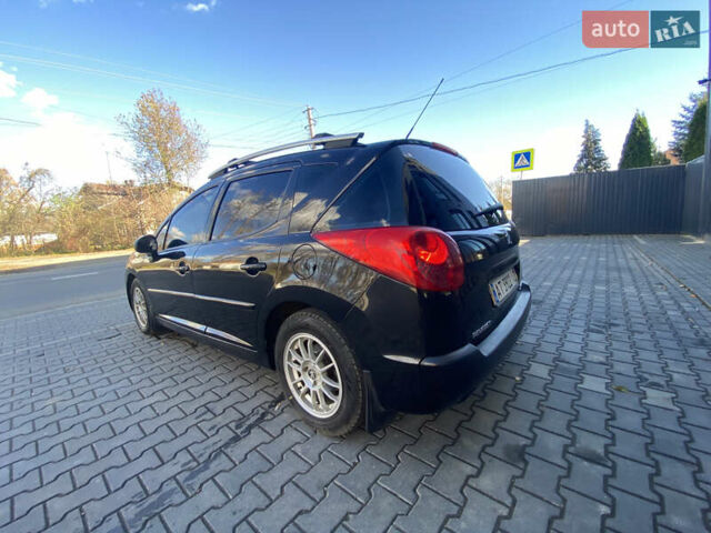 Черный Пежо 207, объемом двигателя 1.56 л и пробегом 202 тыс. км за 4799 $, фото 9 на Automoto.ua
