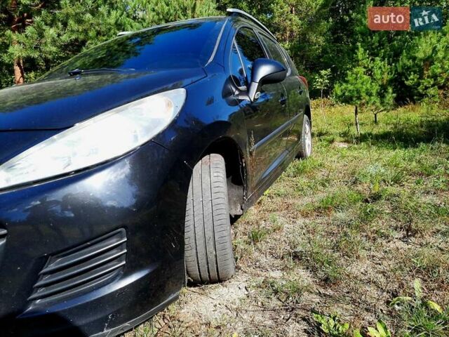 Чорний Пежо 207, об'ємом двигуна 1.56 л та пробігом 215 тис. км за 5000 $, фото 3 на Automoto.ua