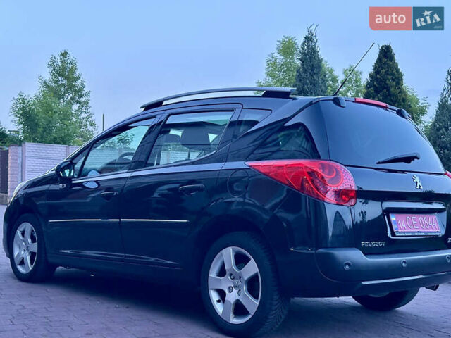 Черный Пежо 207, объемом двигателя 1.6 л и пробегом 171 тыс. км за 4950 $, фото 4 на Automoto.ua