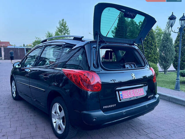 Черный Пежо 207, объемом двигателя 1.6 л и пробегом 171 тыс. км за 4950 $, фото 16 на Automoto.ua