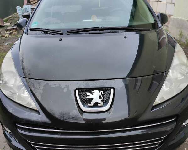 Чорний Пежо 207, об'ємом двигуна 1.6 л та пробігом 292 тис. км за 6000 $, фото 1 на Automoto.ua