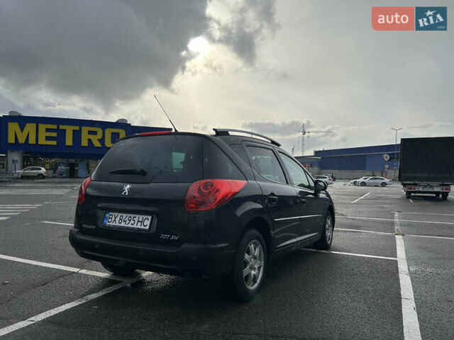 Пежо 207 2011 в Виннице на Automoto.ua Черный Пежо 207, объемом двигателя 1.6 л и пробегом 325 тыс. км за 5000 $, фото 5 на Automoto.ua